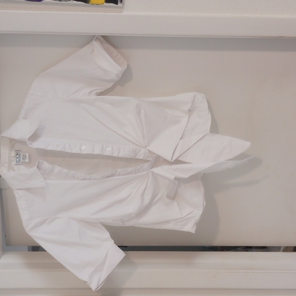 Women's White Button Down Shirt